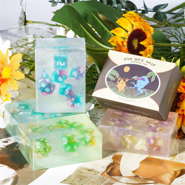 Mystery Dice Lemon Scented Soap